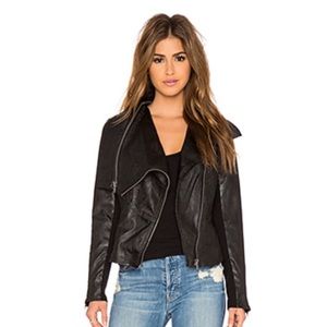 BLANK NYC MOTO FAUX LEATHER JACKET